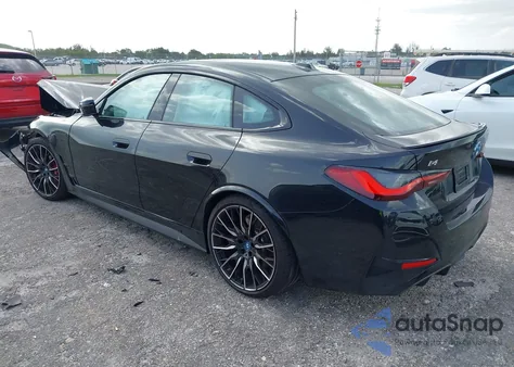 2024 BMW I4 M50 z USA, uszkodzony, nr VIN WBY33AW07RFS22450